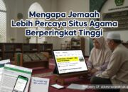 Mengapa Jemaah Lebih Percaya Situs Agama Berperingkat Tinggi