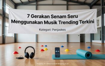 7 Gerakan Senam Seru Menggunakan Musik Trending Terkini