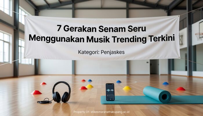 7 Gerakan Senam Seru Menggunakan Musik Trending Terkini