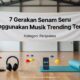 7 Gerakan Senam Seru Menggunakan Musik Trending Terkini