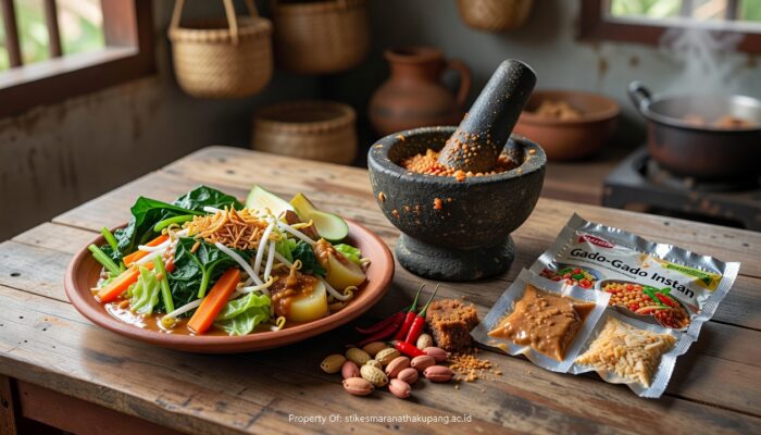 Kenapa Resep Gado-Gado Tradisional Lebih Lezat dari Instan?